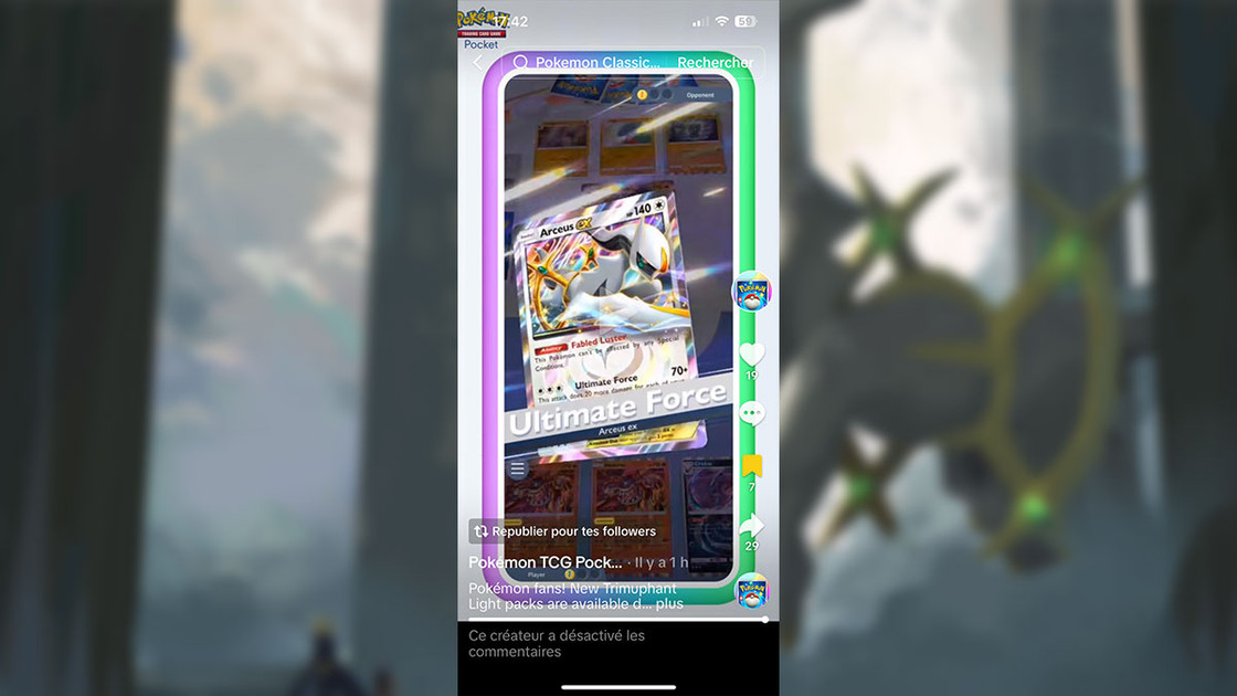 Le prochain booster de Pokémon TCG Pocket a leak