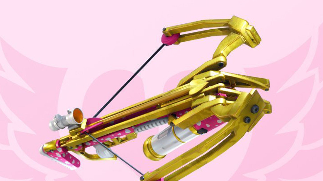 Fortnite : Arbalète de Cupidon, nouvelle arme pour lévénement Répandez l'amour à la mise à jour 7.40