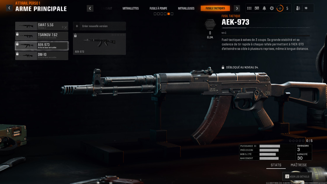 AEK-973 BO6 : la meilleure classe à bas et haut niveau pour Black Ops 6