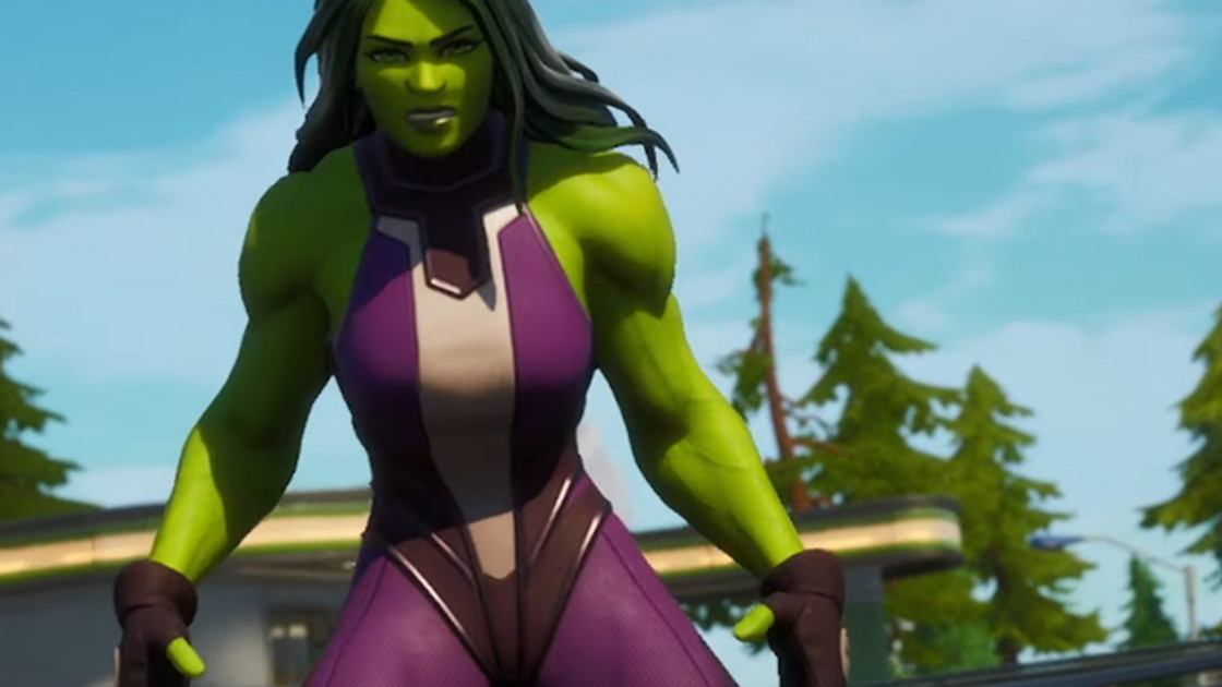 Skin Jennifer Walters et She Hulk, défis de l'éveil Fortnite saison 4