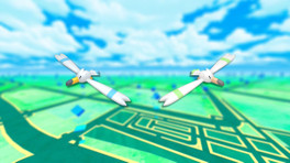 Goélise (shiny) dans les Heures de Pokémon Vedette sur Pokémon GO