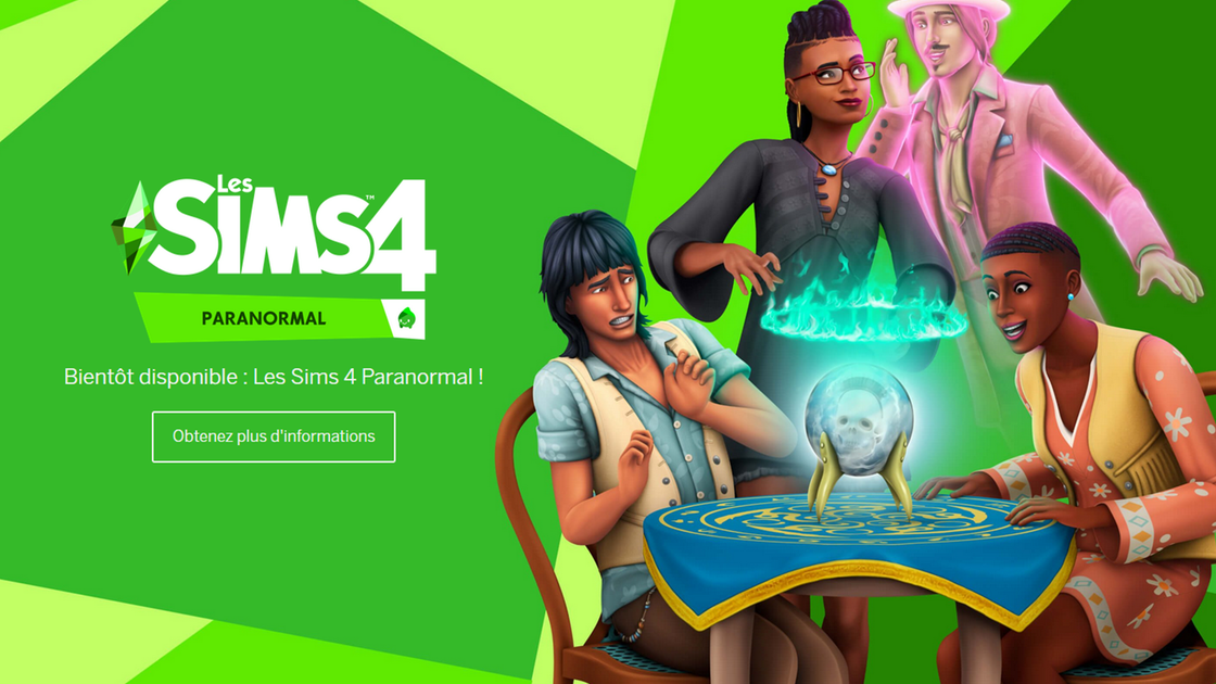 Sims 4 Paranormal : Vidéo et date de sortie du nouveau kit d'objets