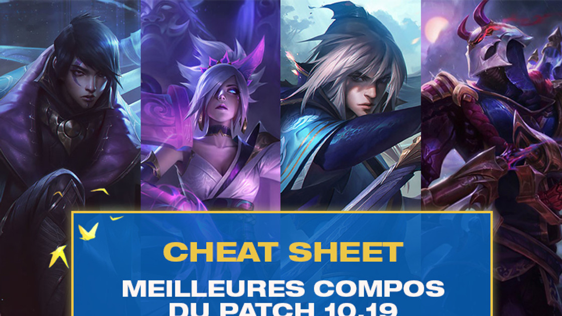 TFT : Cheat sheet des meilleures compos du Set 4 en patch 10.19