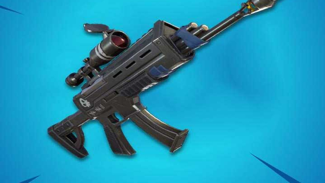 Fortnite : Fusil d'assaut à lunette, nouvelle arme du Chapitre 2