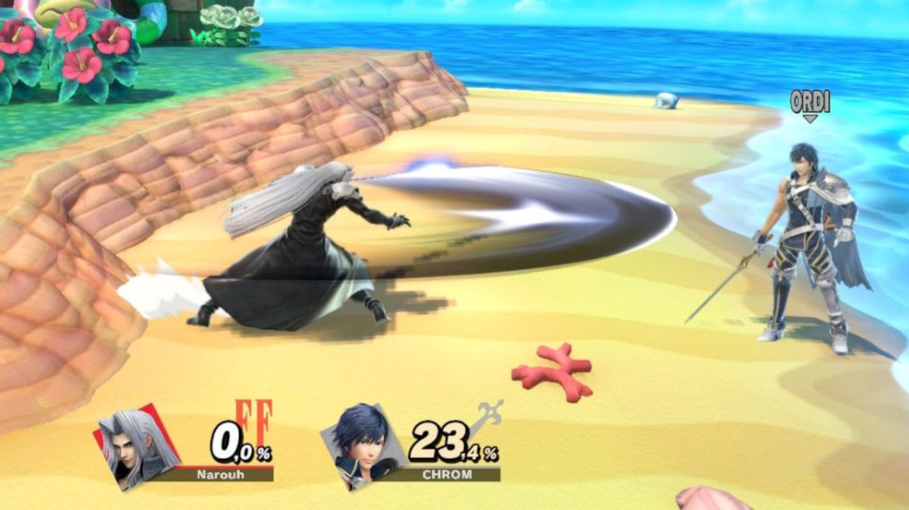 Présentation de Sephiroth sur Super Smash Bros. Ultimate