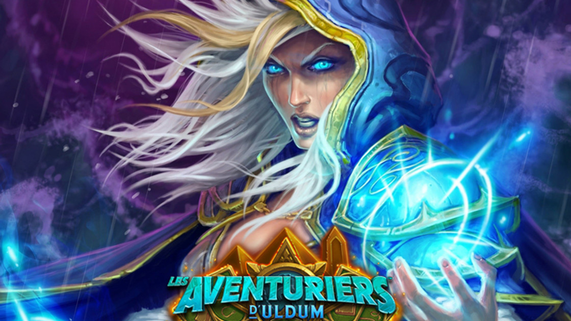 Les Aventuriers d'Uldum : Mage Freeze, deck de l'extension Hearthstone