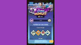 Course minuit Monopoly GO, paliers, récompenses et durée pour l'événement d'août 2024