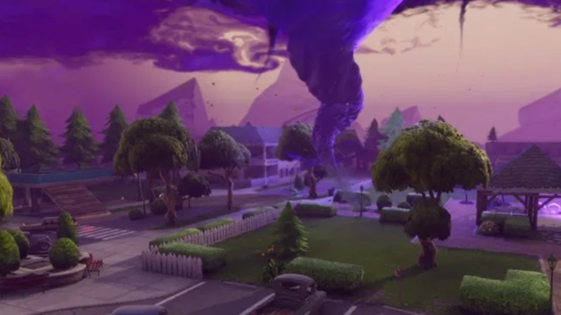 Fortnite : Visiter le centre d'un cercle de tempête, défi Course tempétueuse, guide pour le réaliser