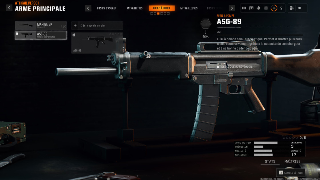 ASG-89 BO6 : la meilleure classe à bas et haut niveau pour Black Ops 6