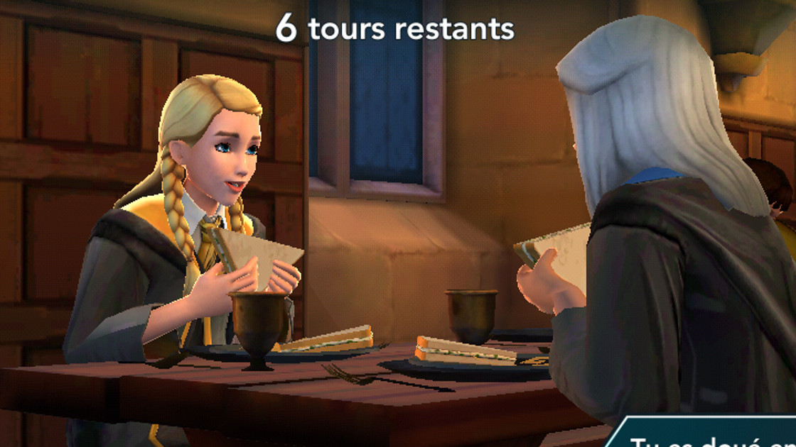 Persuader Penny de venir, deuxième année, Harry Potter Hogwarts Mystery