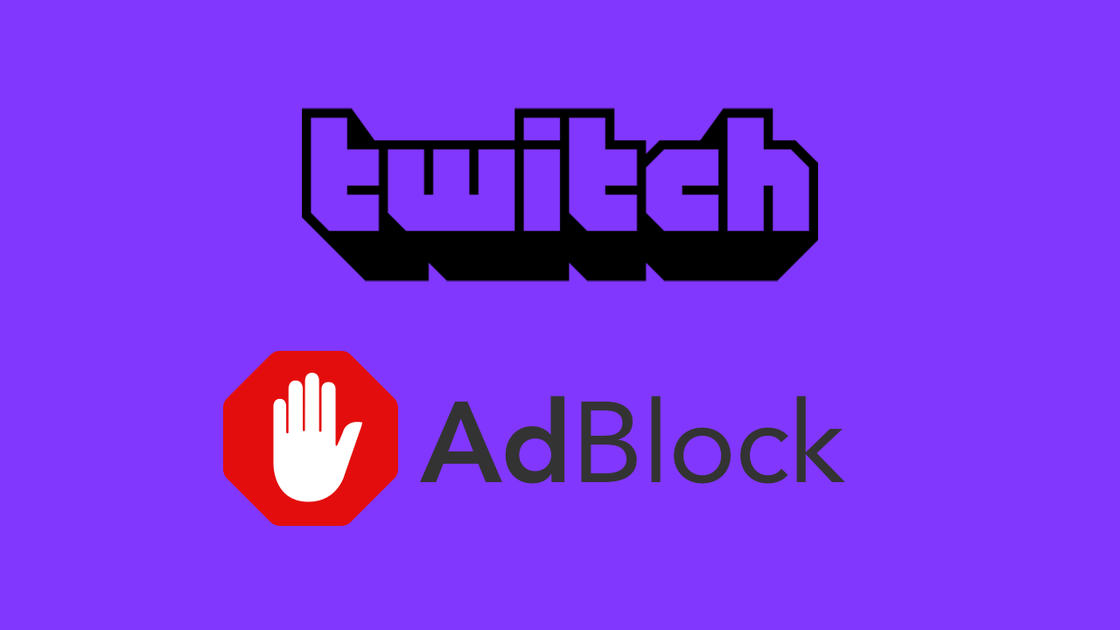 Twitch adblock message, comment corriger l'écran violet ?