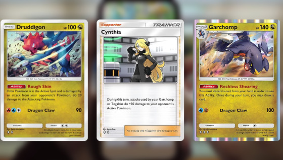 Meilleur deck Carchacrok avec Cynthia sur Pokémon TCG Pocket : liste des cartes