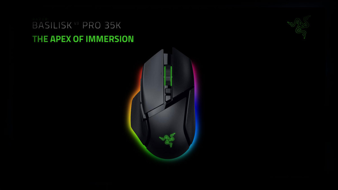 Test de la souris Razer Basilisk V3 Pro 35K : Une personnalisation sans limites et des performances de pointe