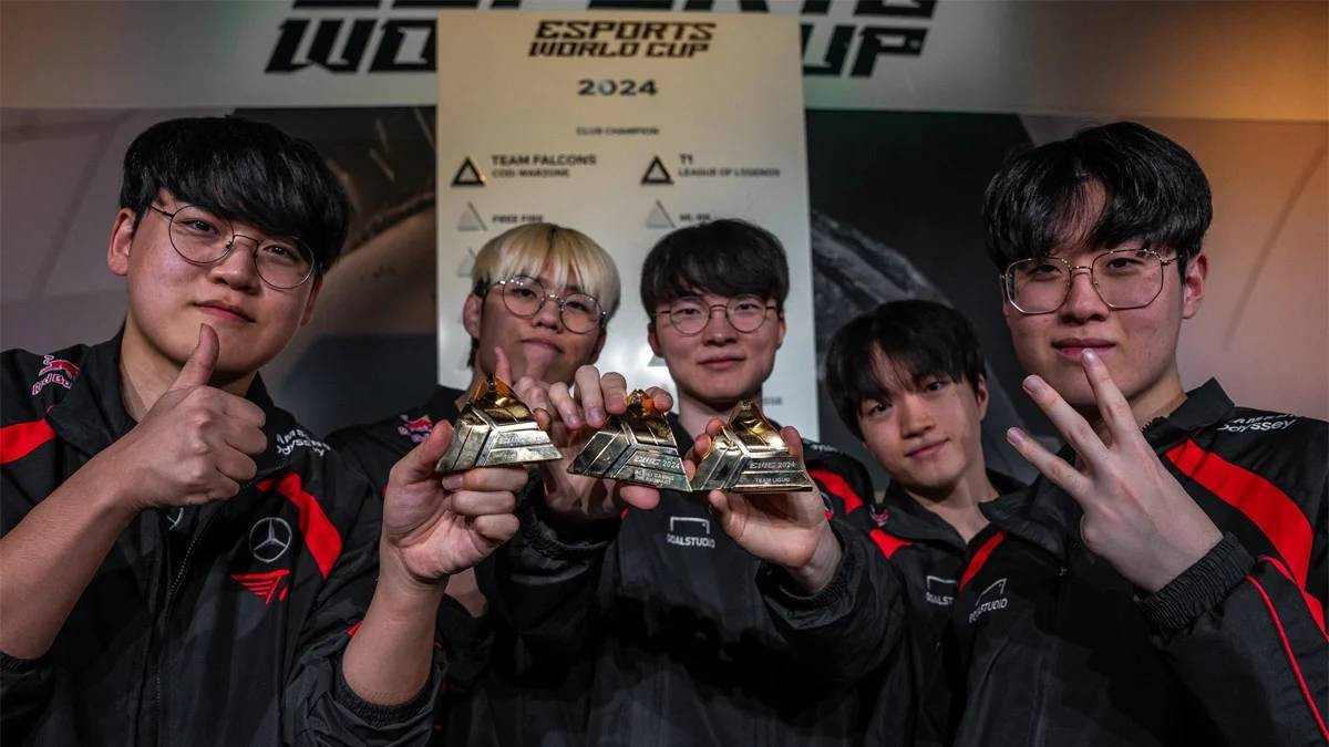 LoL, T1 remporte la première édition de l’Esports World en surclassant TOP Esports !