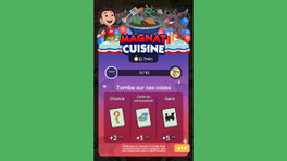 Magnat cuisine Monopoly GO, paliers, récompenses et durée pour l'événement de juillet 2024