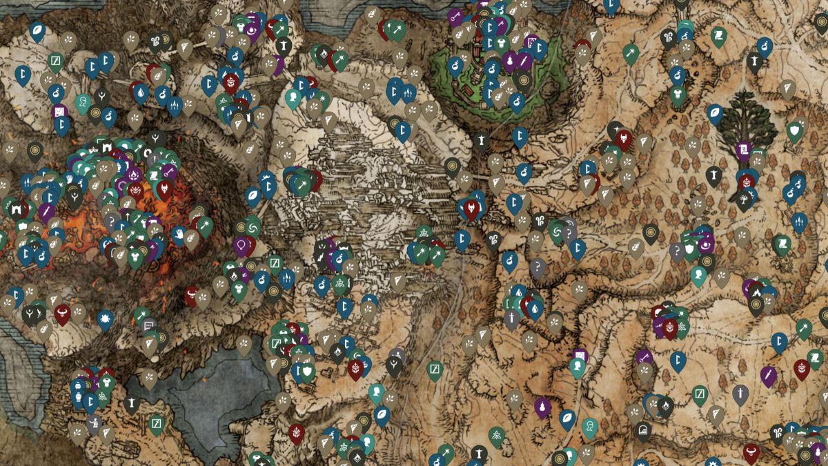 Elden Ring DLC map, où trouver une carte interactive ?