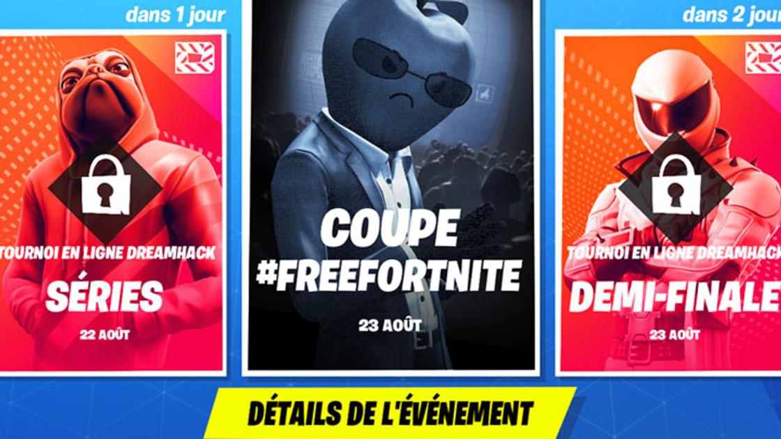 Fn.gg Free Fortnite Cup, dates et récompenses de la coupe