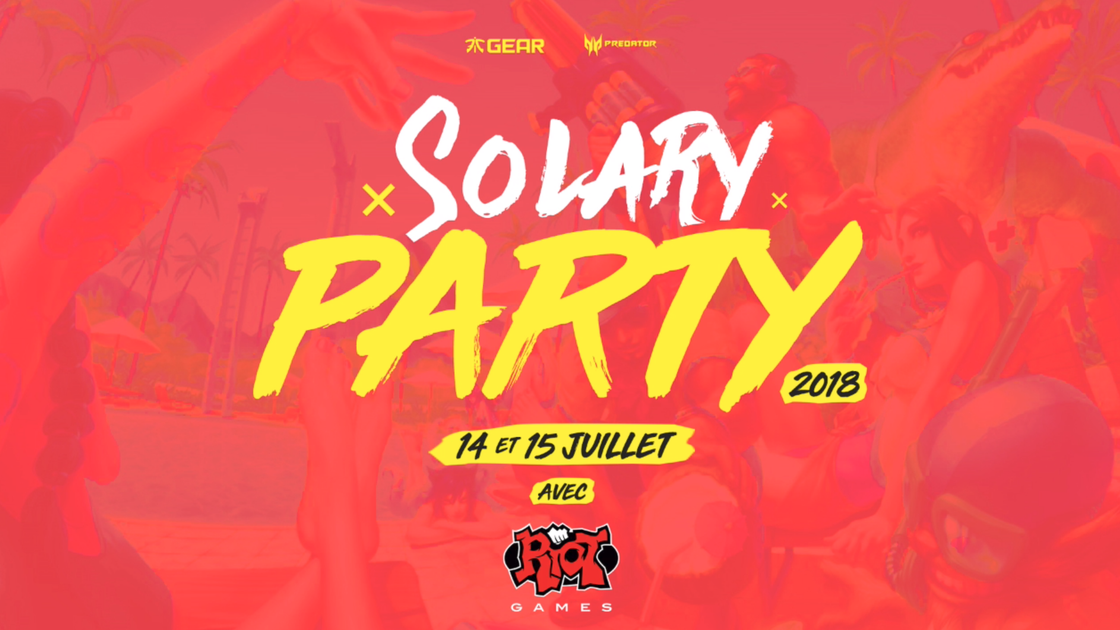 LoL : Solary Party, le tournoi de l'été