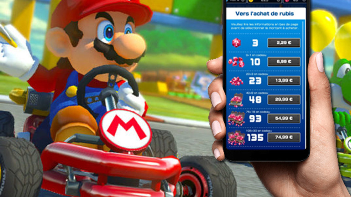 Mario Kart Tour : Comment avoir des Rubis sans payer dans le jeu ?