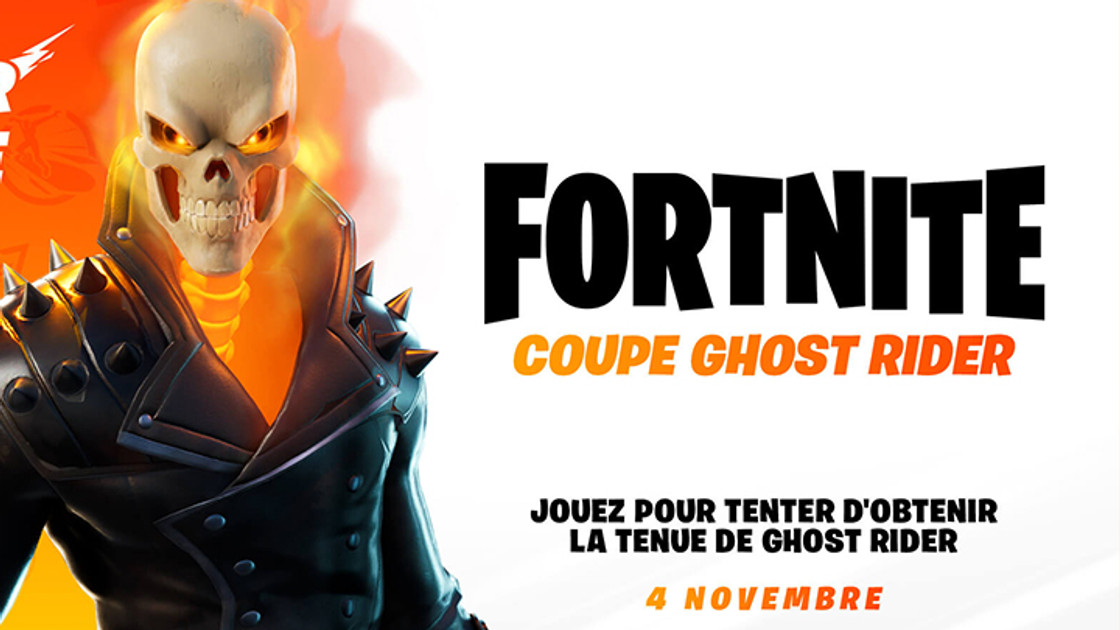 Coupe Ghost Rider Fortnite, comment y participer et gagner le skin ?