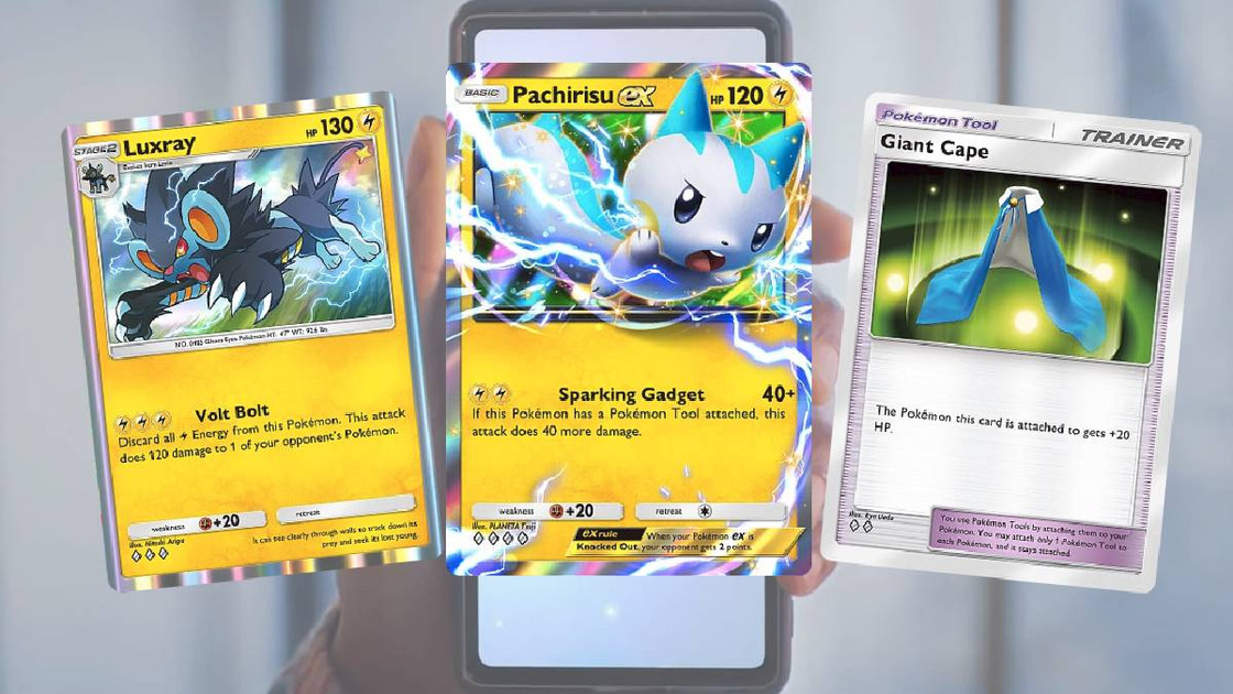 Meilleur deck Pachirisu EX sur Pokémon TCG Pocket : liste des cartes