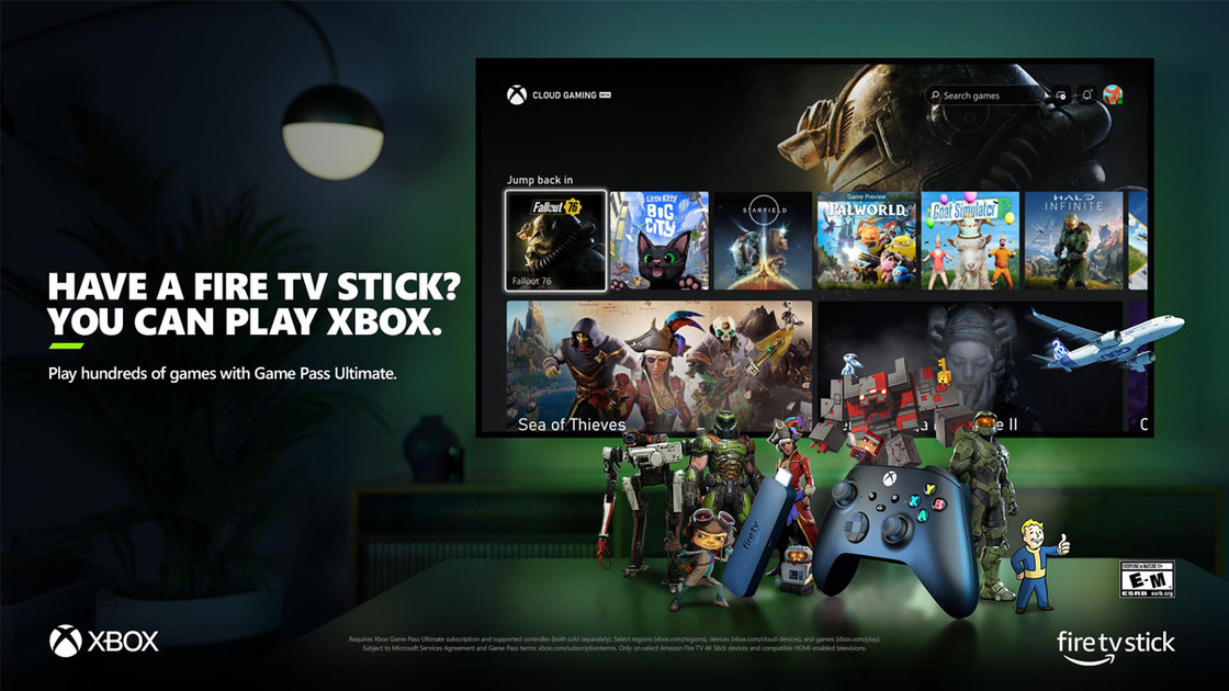 Xbox Games Pass Fire TV, comment jouer sur le lecteur multimédia d'Amazon ?