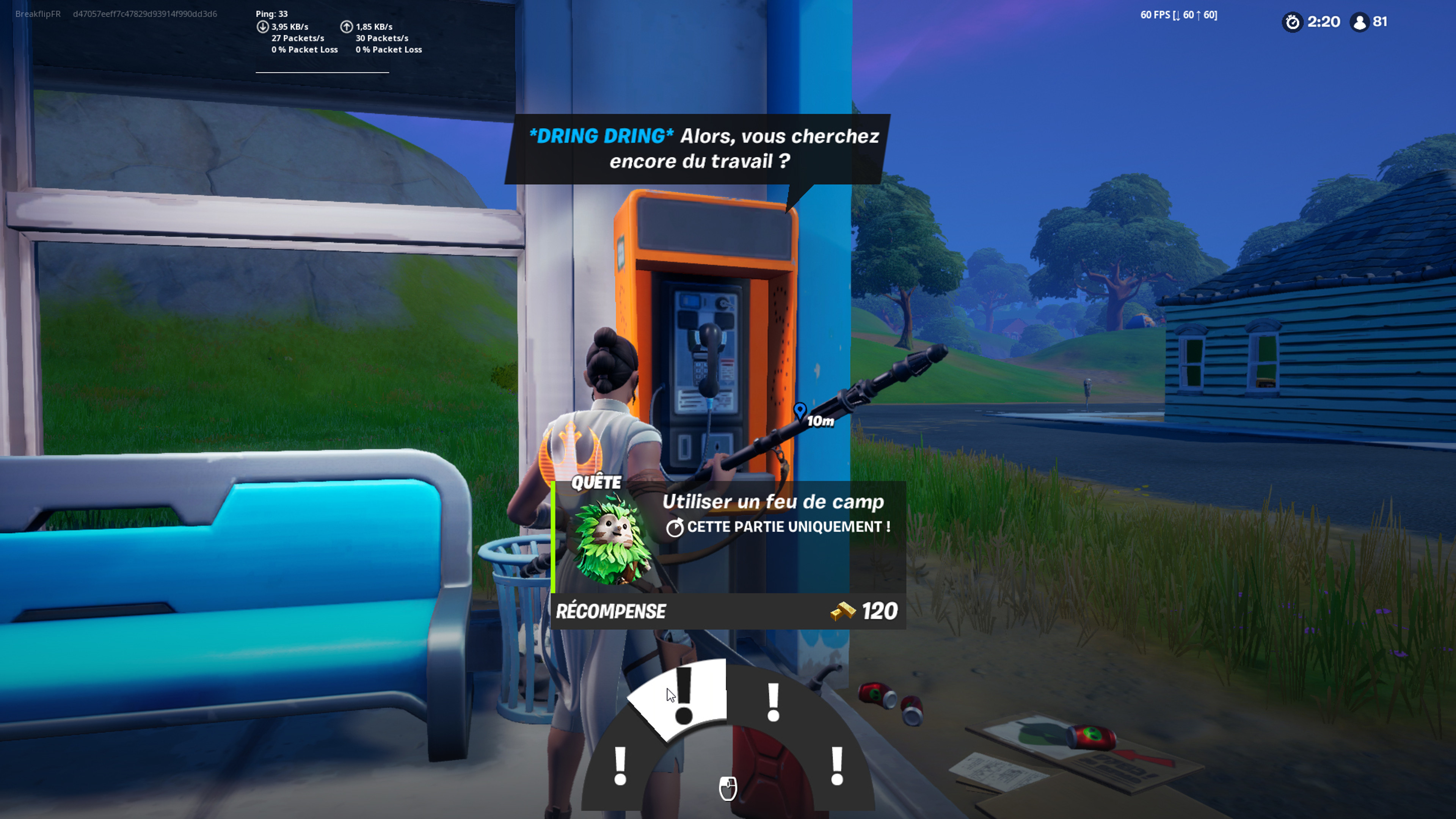 Où sont les écrous et boulons dans Fortnite ?