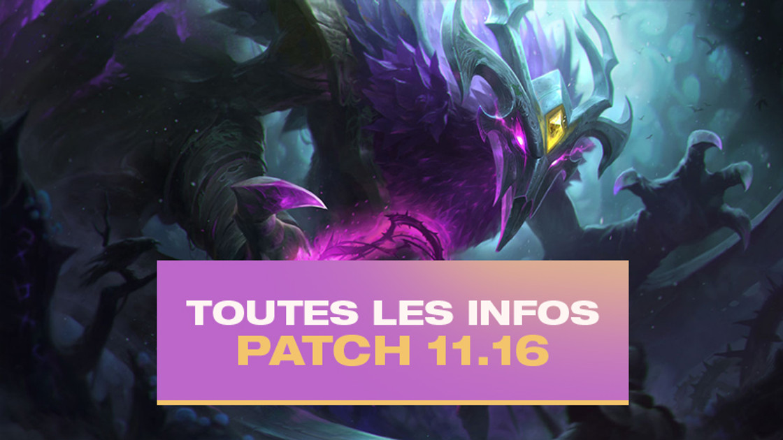 TFT Patch notes 11.16, les infos sur la mise à jour