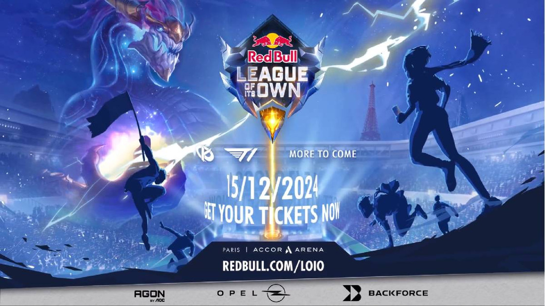 Red Bull League of Its Own 2024 LoL : date de l'évènement, liste des équipes et toutes les informations essentielles