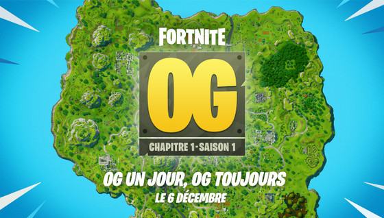 Fortnite : OG et le chapitre 1 sont officiellement de retour en décembre 2024 !