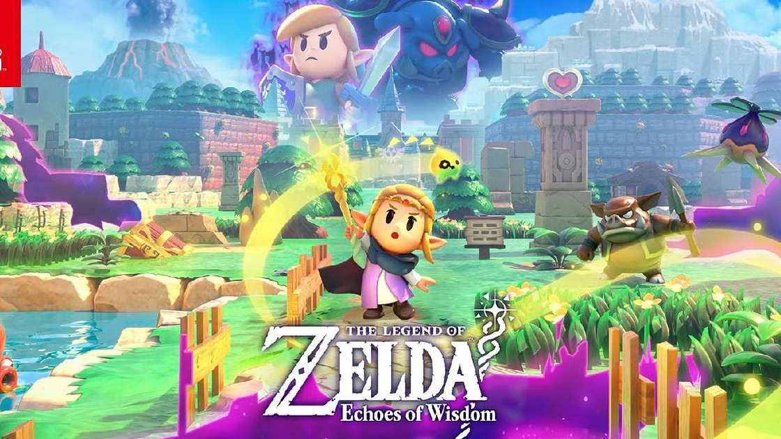 The Legend of Zelda : Echoes of Wisdom, date et heure de sortie du jeu Nintendo !