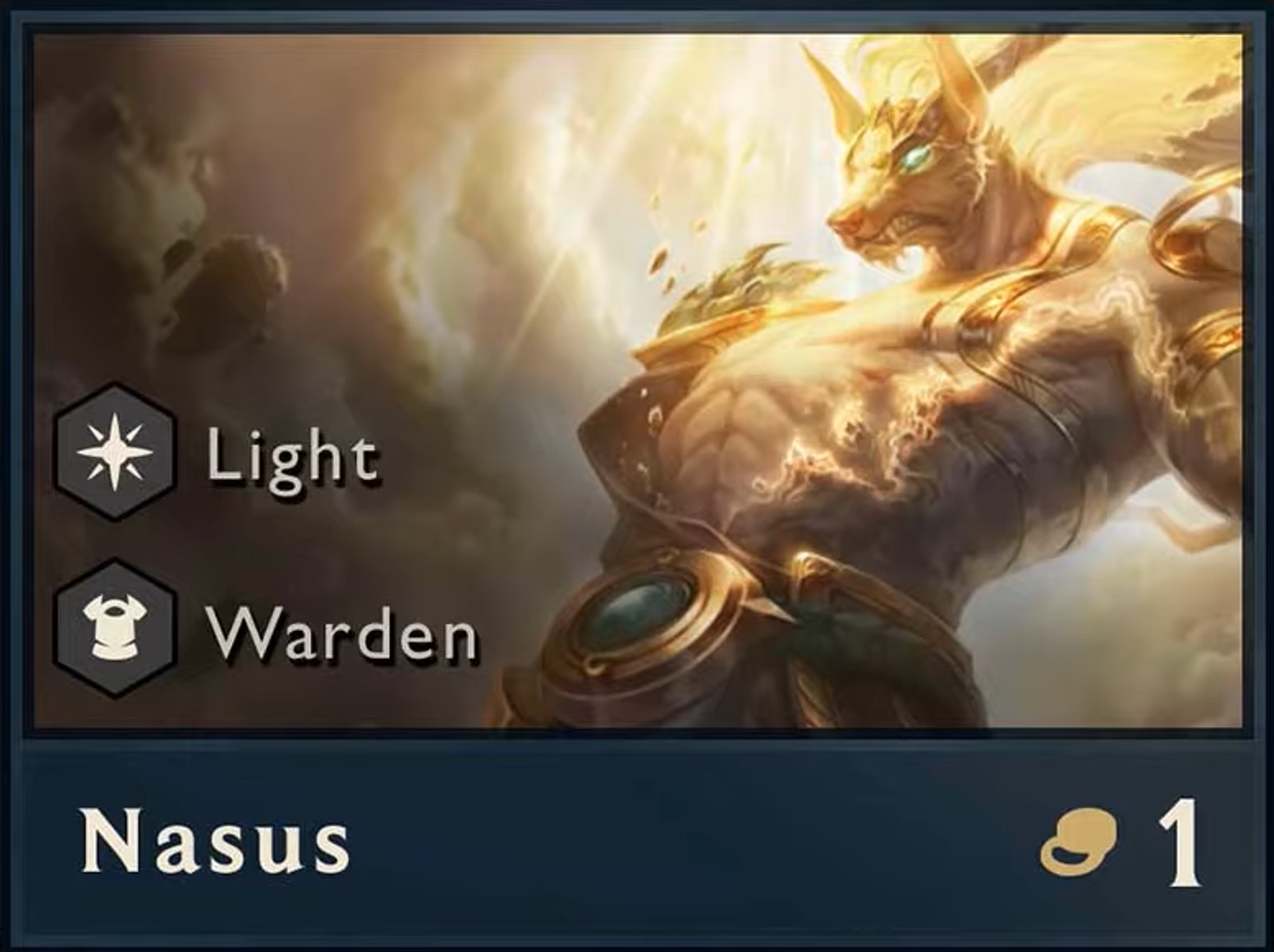 Nasus, nouveau champion TFT