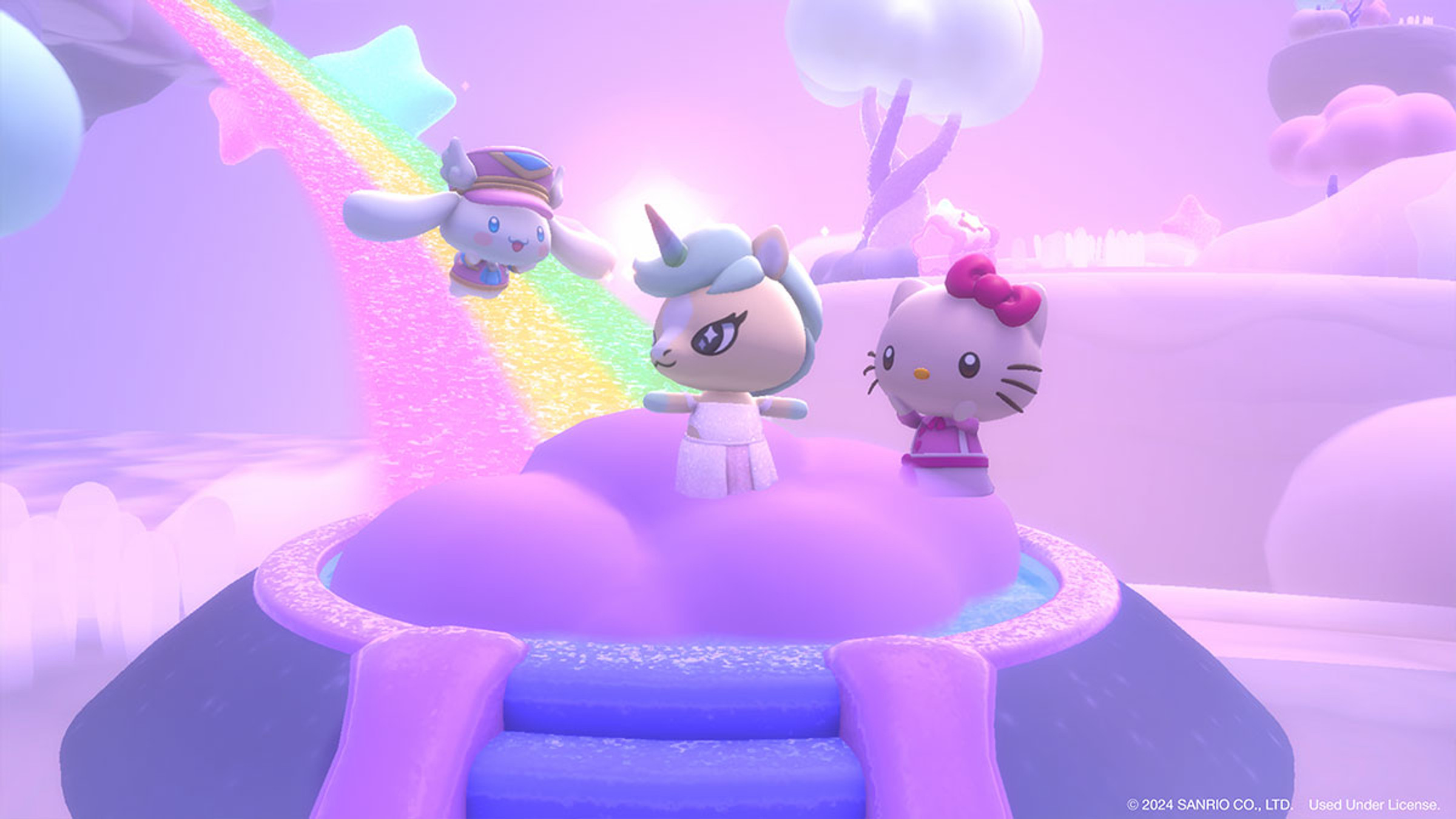 hello-kitty-island-adventure-arc-en-ciel-licorne