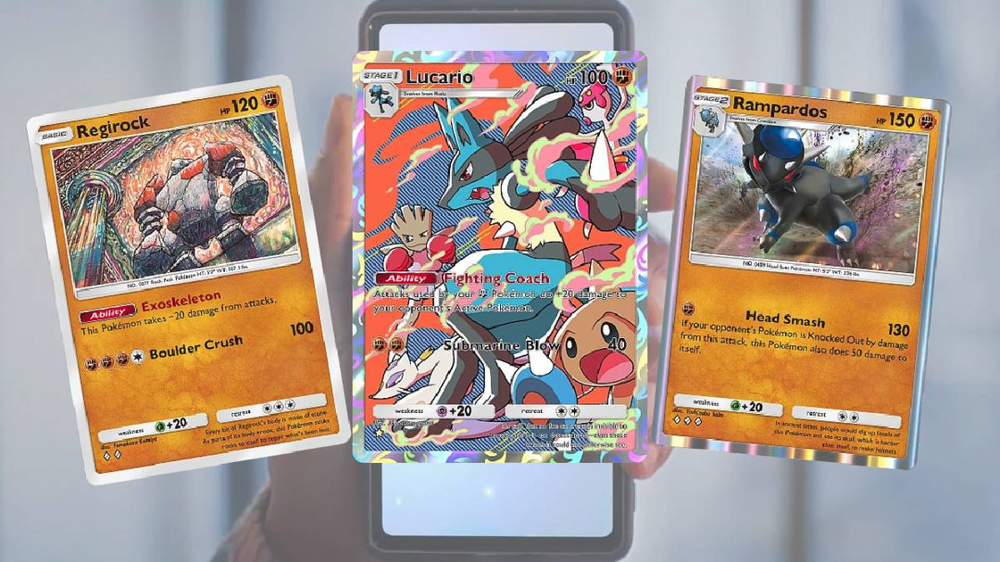 Meilleur deck Lucario avec Charkos sur Pokémon TCG Pocket : liste des cartes