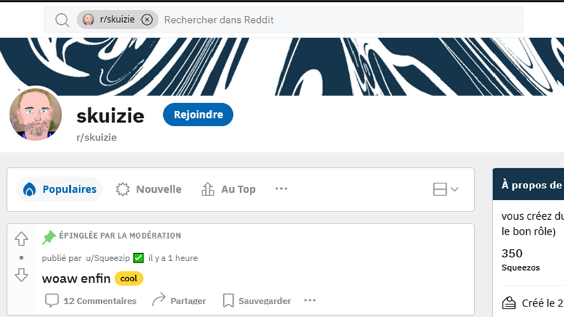 Squeezie lance son propre subreddit après 4 ans sur Reddit