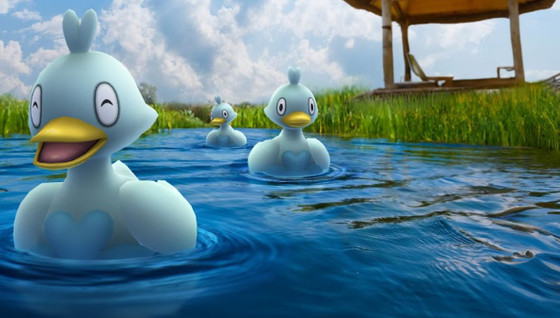 Etude ponctuelle Démarche Dandinante sur Pokémon Go (Paradis Aquatique)
