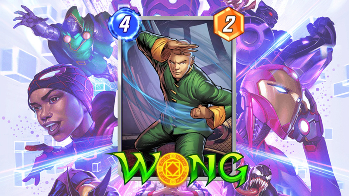 Deck Wong Marvel Snap, quelle est la meilleure combinaison pour le perso ?