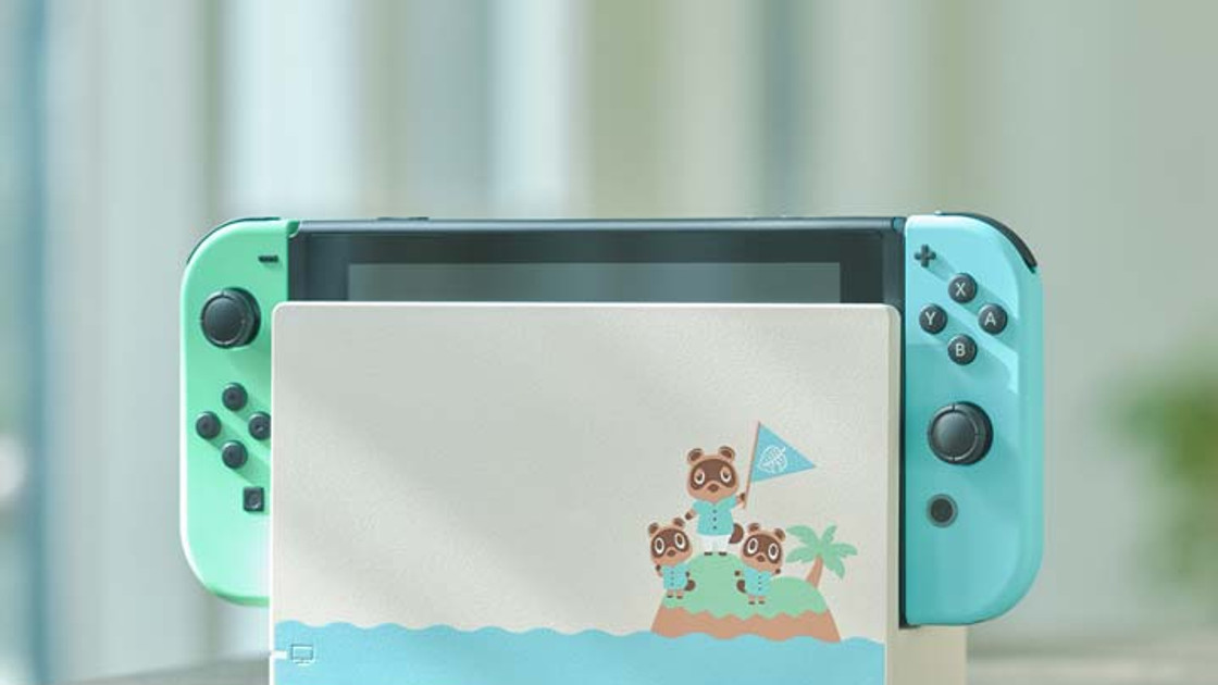 Animal Crossing New Horizons : Une Switch à l'effigie du jeu bientôt en vente