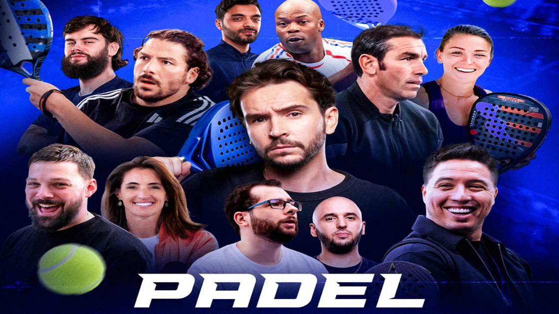 Domingo annonce son évènement de padel sur Twitch, et la liste des invités est folle !