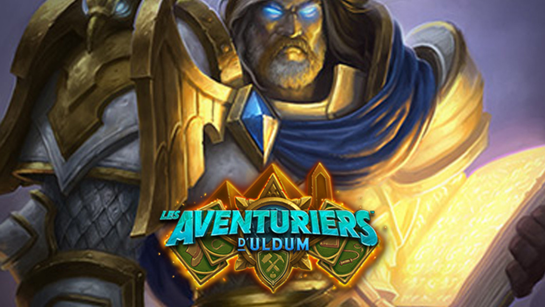 Les Aventuriers d'Uldum : Paladin Mécha, deck de l'extension Hearthstone