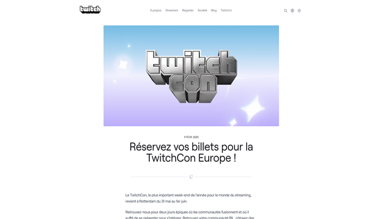 La TwitchCon fête ses 10 ans : billets, dates, invités et nouveautés voici ce que Rotterdam te réserve !