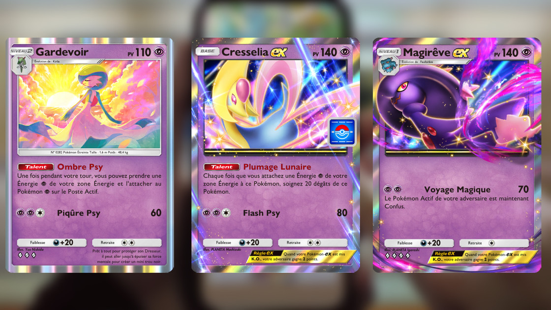 Meilleur deck Cresselia EX sur Pokémon TCG Pocket