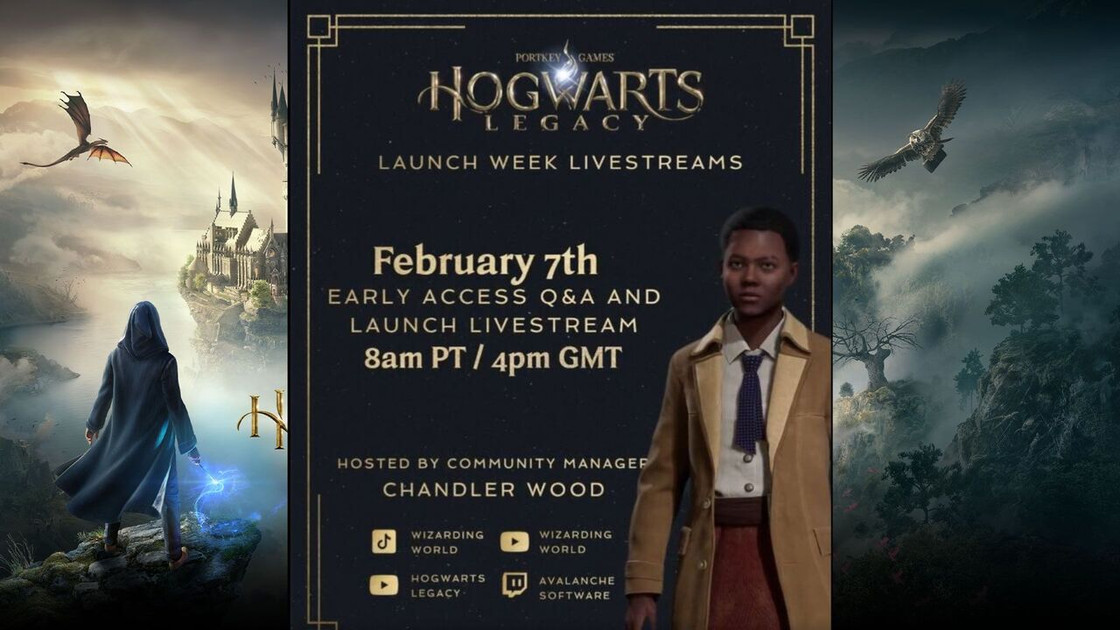 Hogwarts Legacy Twitch Drops : comment récupérer les récompenses exclusives à l'occasion de la sortie du jeu ?