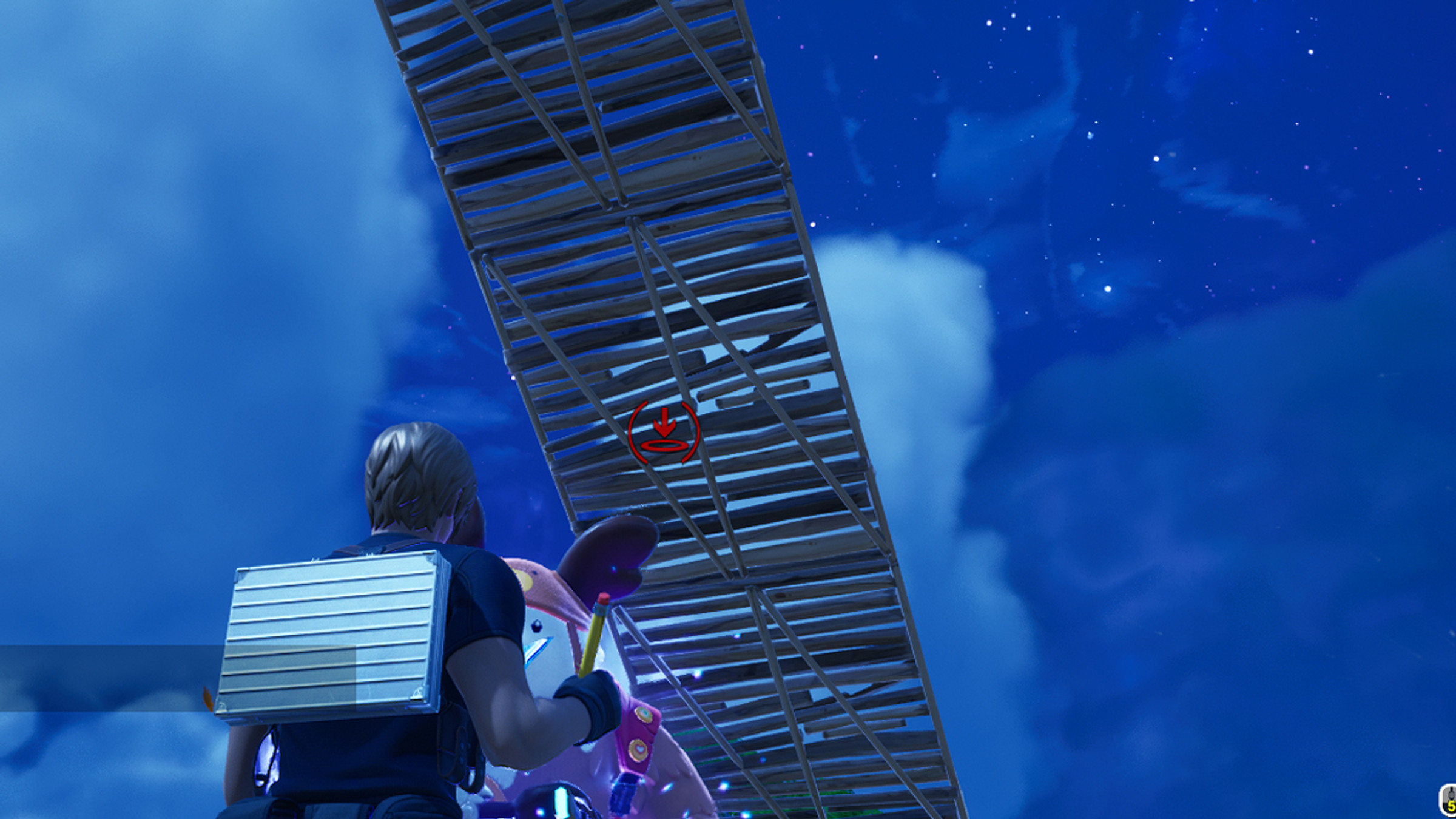 sauter-de-5-etage-sans-subir-de-degats-fortnite-defi-astuce-soluce-guide