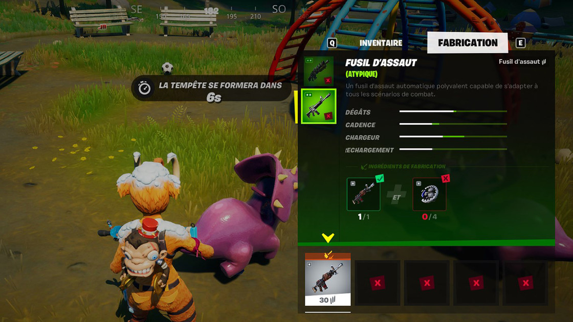 Comment fabriquer des objets en saison 6 de Fortnite ?