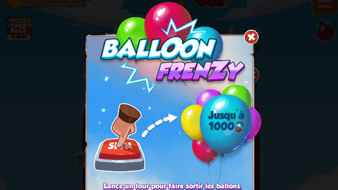 Coin Master Ballons : Balloon Frenzy, comment avoir des tours et spins gratuits ?