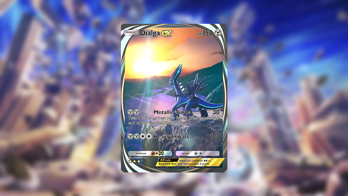 Pokémon JCC Pocket : Toutes les cartes du booster Dialga de l’extension Choc Spatio-Temporel