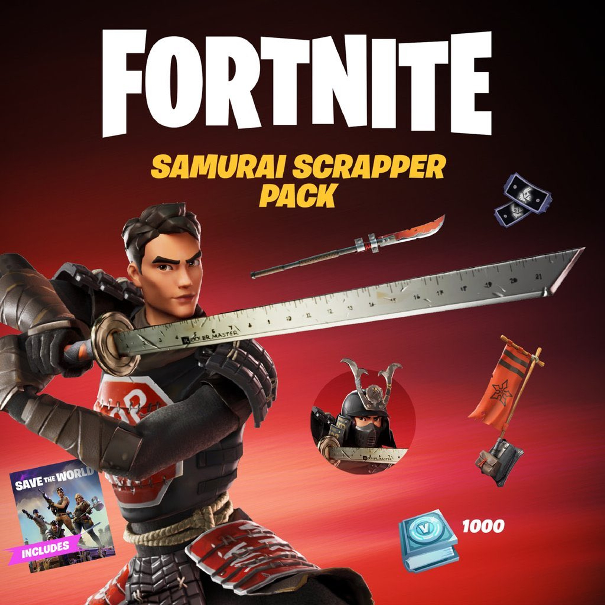 fortnite-pack-samourai-sauver-le-monde-16-euros