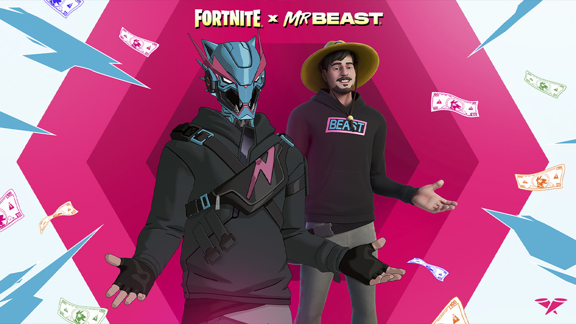 Comment gagner 1 000 000 de dollars avec Fortnite x MrBeast ?