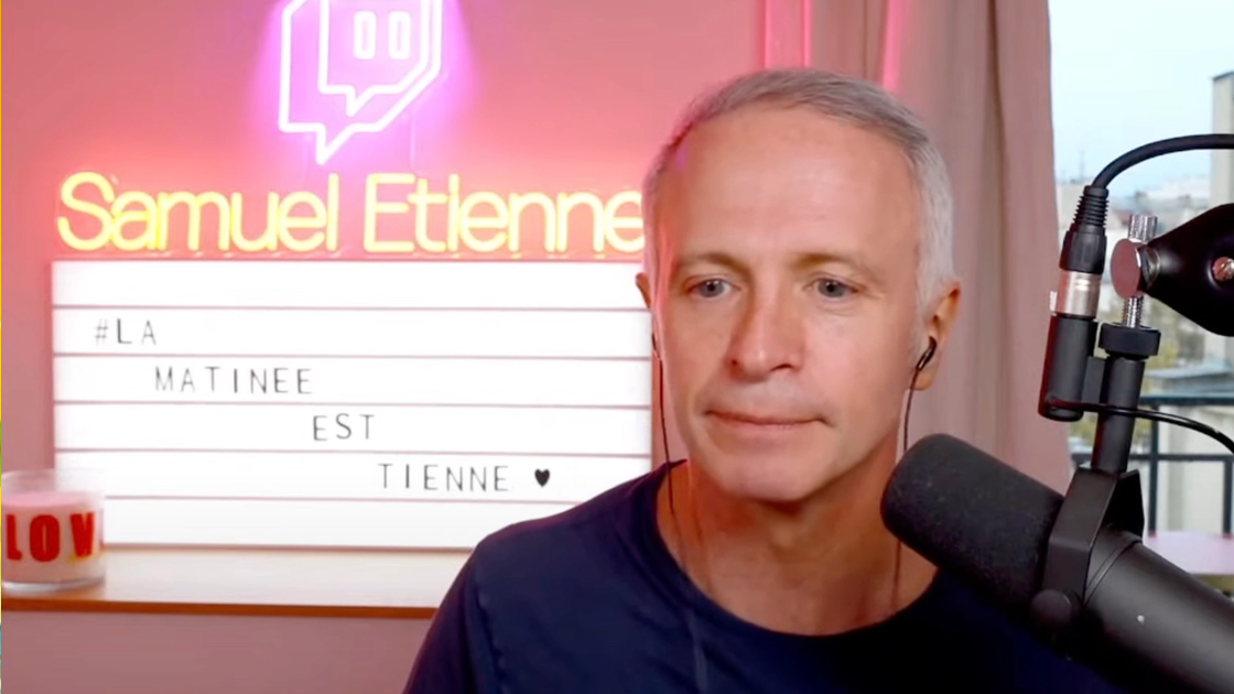 Samuel Etienne vient de se faire ban de Twitch, pour la seconde fois !